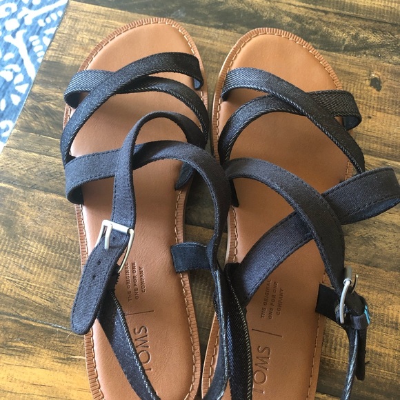 black leather women's sicily sandals